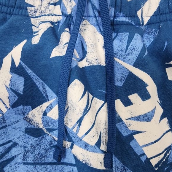 Nike Sportswear All Over Print Shorts Blue White DM6885-407 Men’s Size 2XL NWT - Picture 4 of 13
